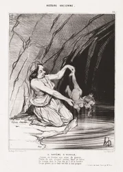 Dějiny starověku: Pl. 22, Achilleův křest .