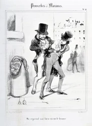 Dílo Honore Daumiera (1808-1879). Charivari pochází z roku 1840: MUSEE DES BEAUX ARTS - PALAIS LONGCHAMP, MARSEILLE