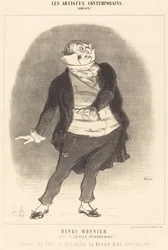 Henri Monnier (role Josepha Prudhomme)
