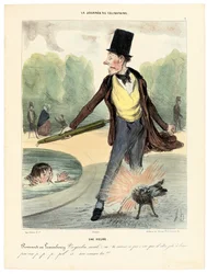 Jedna hodina: Procházka v Lucemburských zahradách, 1839