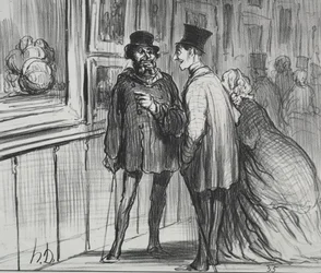 Výstava 1859 (deska 8): Malíř, který měl obraz, odmítl...