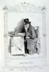 ilustrace o myšlenkách a legendách Philipon pod názvem Les Cent a Robert Macaire