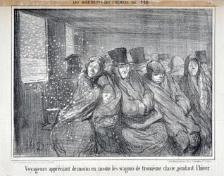 Ilustrace k sérii "Les Agrements des Chemin de fer"