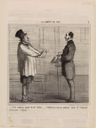Nechci váš lístek (Kometa z roku 1857, tabule 2)
