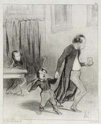 Modré punčochy (série tisků)