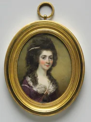 Portrét ženy, zvané Mrs. Close, 1786.