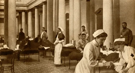Búr a Brit spolu ošetřovali, 1900, 1933.