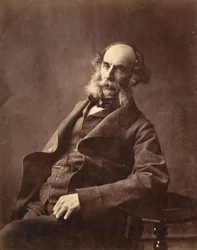 Portrét sedícího gentlemana, ca. 1856-59.