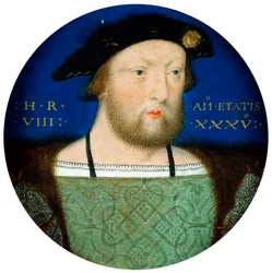 Portrét anglického krále Jindřicha VIII. 1525