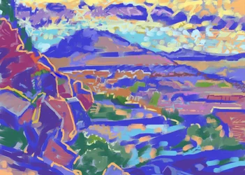 Land and Light, Sedona (počítačové umění)