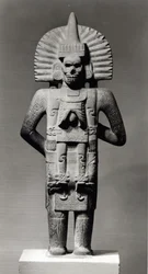 Postava života a smrti, z Veracruz, Mexiko, 900-1250 (viz 180900)