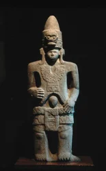 Socha, po klasické době (900-1521) (kámen)