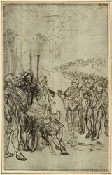 Studie k Lucainově "La Pharsale", Canto IV