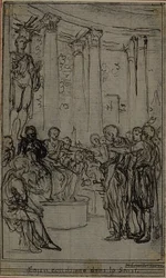 Studie k ilustraci v Tacitově díle "Tiberius aneb Šest prvních knih letopisů", kniha V, svazek 3, 1. studie
