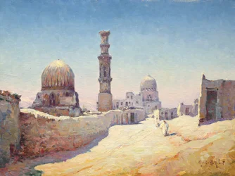 Vchod do hrobek chalífů, Káhira