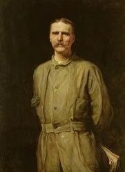 Portrét Archibalda Forbese, válečného zpravodaje, 1881