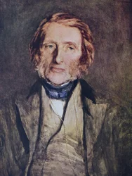 portrét Johna Ruskina