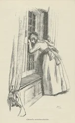 Otevřel okenici, 1896