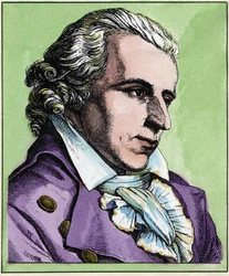 Portrét německého historika a básníka Friedricha von Schillera (1759-1805)
