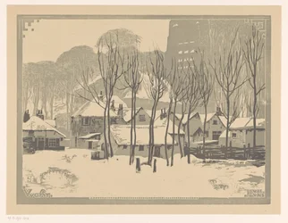 Vught ve sněhu