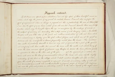 Text, Červená kniha hradu Blaise, sídlo Johna Scandretta Harforda Esq.