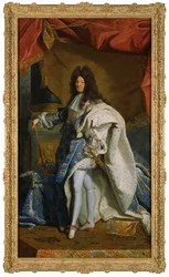 Portrét Ludvíka XIV., kolem roku 1701