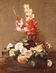 Mečíky a růže, 1881