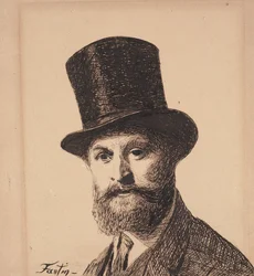 Portrét Manet, 1867