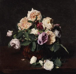 Váza s květinami, 1876