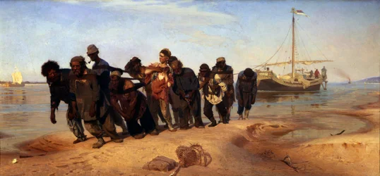 Barge Haulers na Volze, 1872-1873