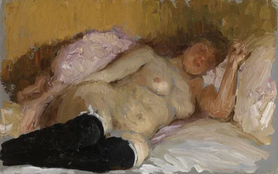 Natalia Nordman Spící, 1900