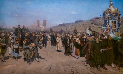 NÁBOŽENSKÝ PRŮVOD V PROVINCI KURSK