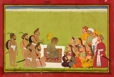 Audience u Rom Rishi, kolem 1700-1725