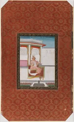 Chandhu Lal, 1875-1900 (neprůhledné wc a zlato na papíře)