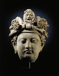 Hlava bódhisattvy z Gandháry