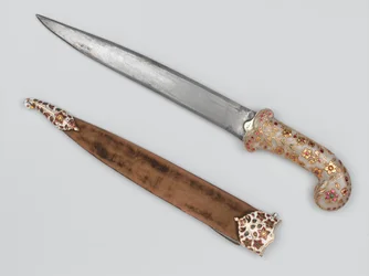 Khanjar, který patřil Tipu Sultan, přijatý v Seringapatamu, circa 1799