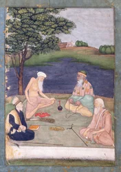 Sufis Visiting their Pir, c.1650
