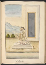 Mudrc Valmiki, autor Rámájany.