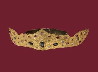 Crown, Klungkung Kingdom (zlato a drahokamy)