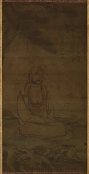 Bodhidharma pod borovicí