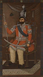Portrét Mohammad Shah Qajar 1810-1848