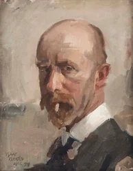 Autoportrét s cigaretou, 1909