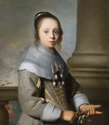 Portrét dívky, asi 1650 (olej na plátně)