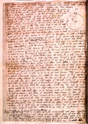 Dopis napsaný Isaacem Newtonem, 28. listopadu 1679