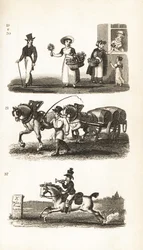 Nosegays, Watercress girl, Brewer’s Dray a Twopenny-Post Boy