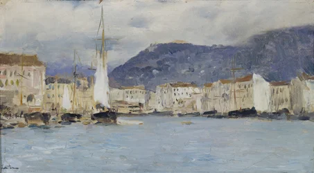 Italská krajina, 1890