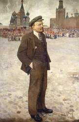 Lenin na Rudém náměstí