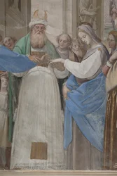 Detail ze Sňatku Panny Marie, 1634