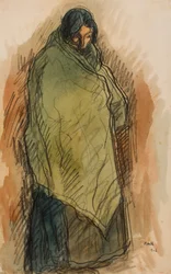 Cikán stojící