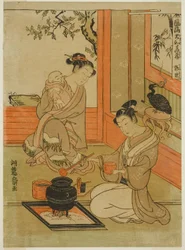 Kakkjó (čínsky: Guo Ju), ze série "Módní japonské verze čtyřiadvaceti vzorů zbožnosti (Furyu Yamato nijushiko)".